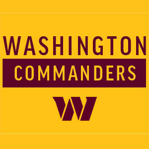 NFL Washington Commanders Yellow Xbox 360 (Includes HDD) Skin
